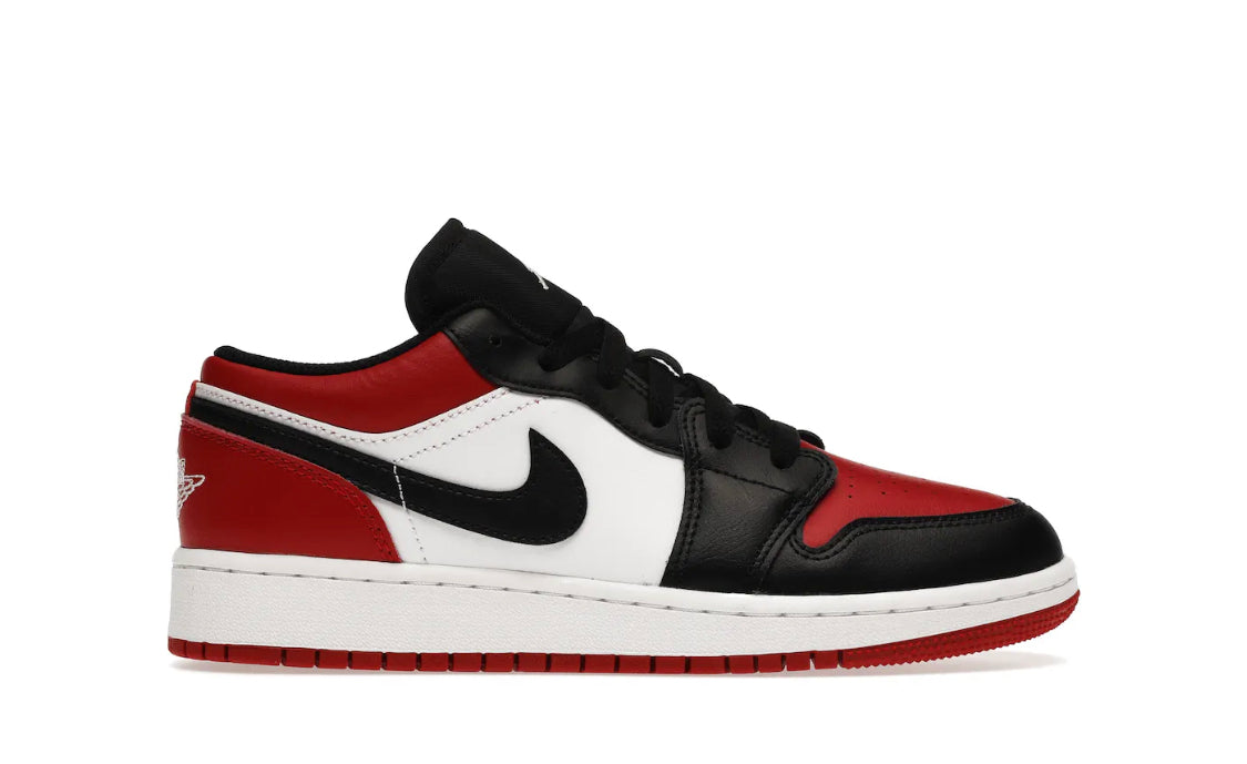 Jordan 1 Low Bred Toe (GS)