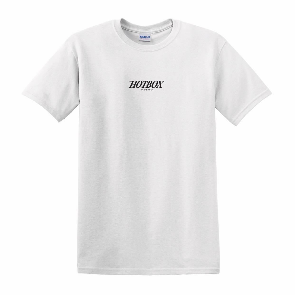HOTBOX Tee Front Logo White