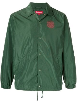 Supreme Spitfire Dark Green Coaches Jacket