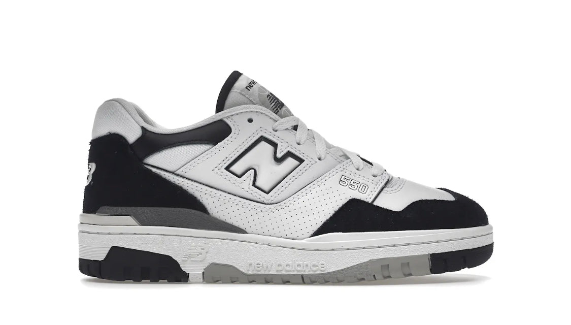 New Balance 550 White Black Rain Cloud (GS)