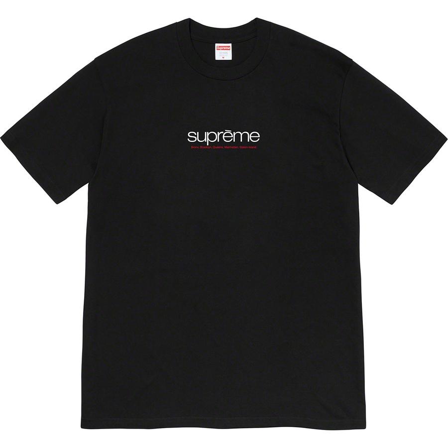 Supreme Five Boroughs Tee Black
