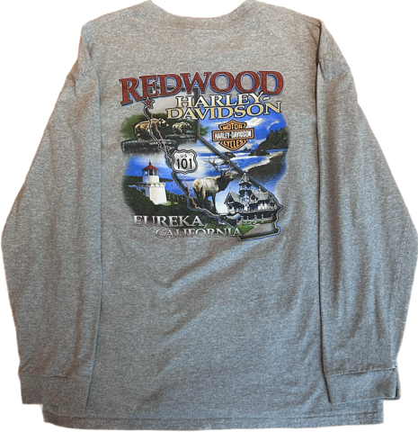 Vintage Harley-Davidson Redwood Longsleeve Size