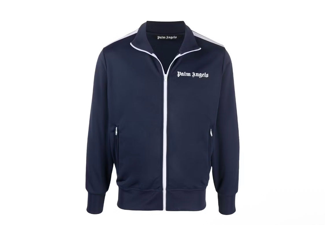 Palm Angels Track Jacket Navy Blue