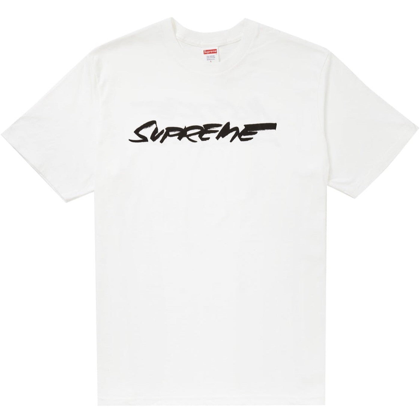 Supreme Futura Logo Justice For All T-Shirt FW20 White Tee