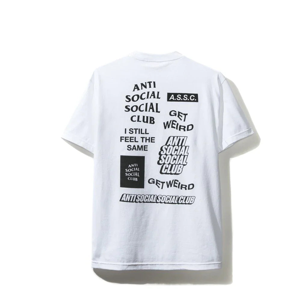 Anti Social Social Club Multi Print Tee White