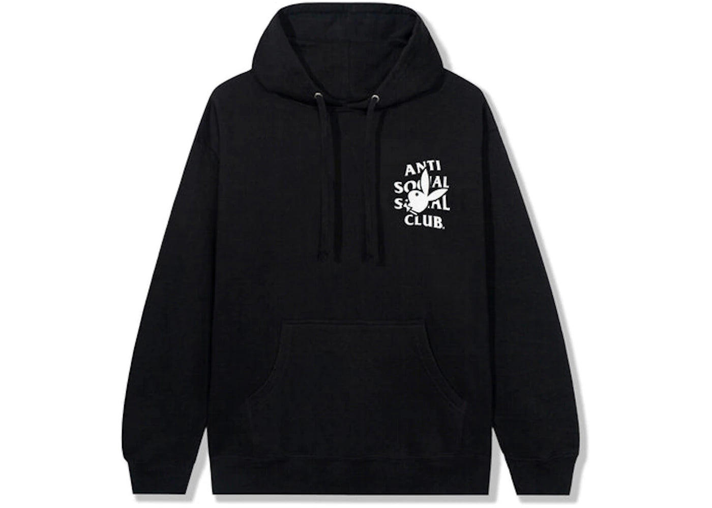 Anti Social Social Club Playboy Bunny Logo Hoodie Black