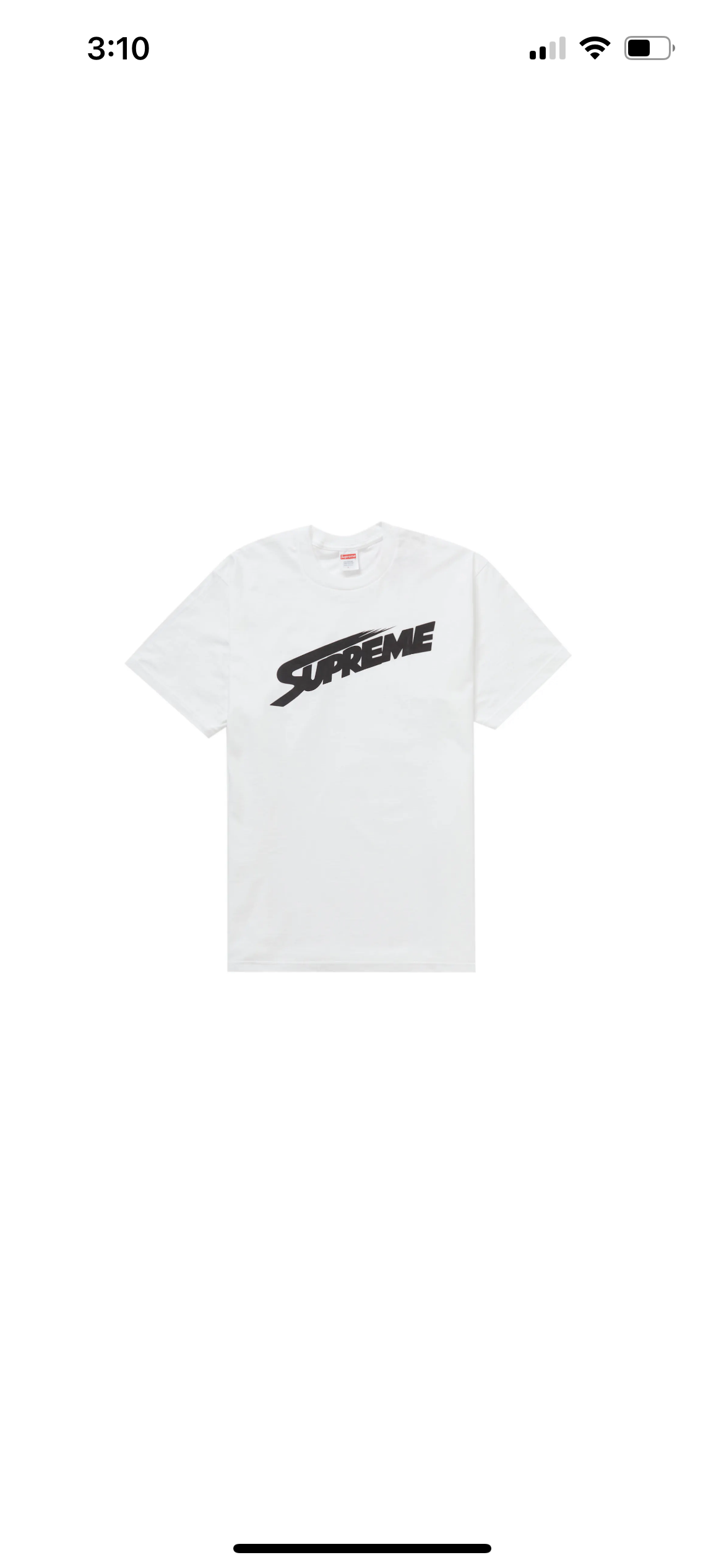 Supreme Mont Blanc Tee White
