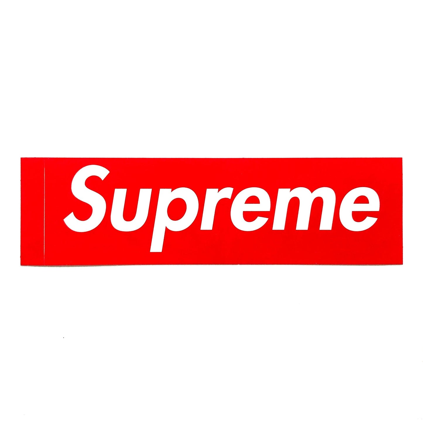 Supreme Box Logo Sticker Red