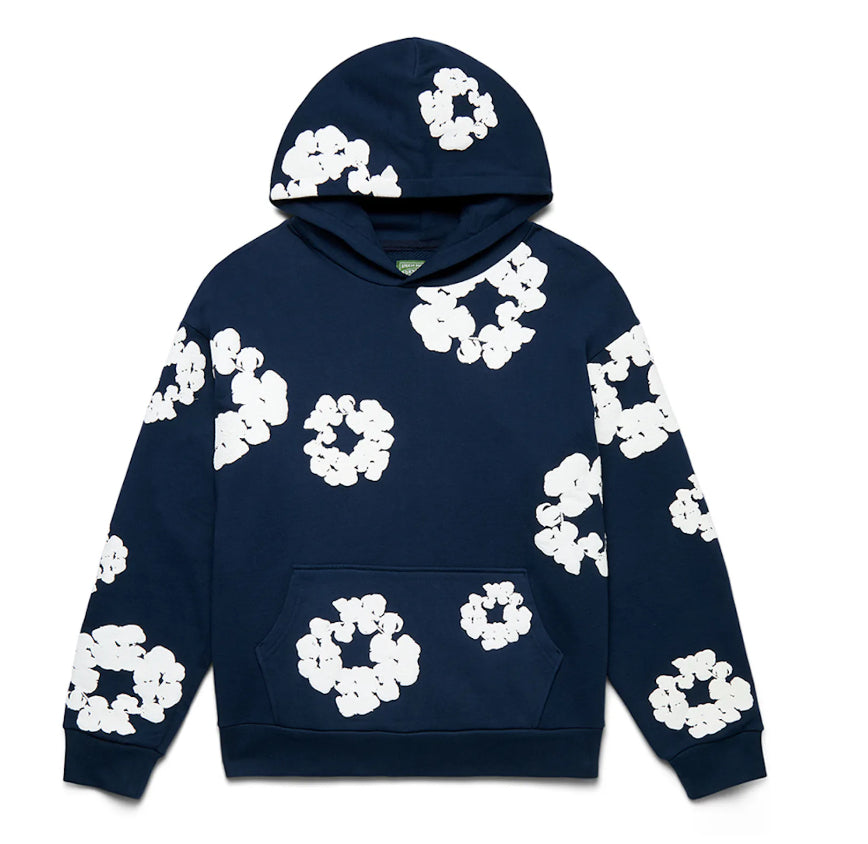 Denim Tears The Cotton Wreath Sweatshirt Navy