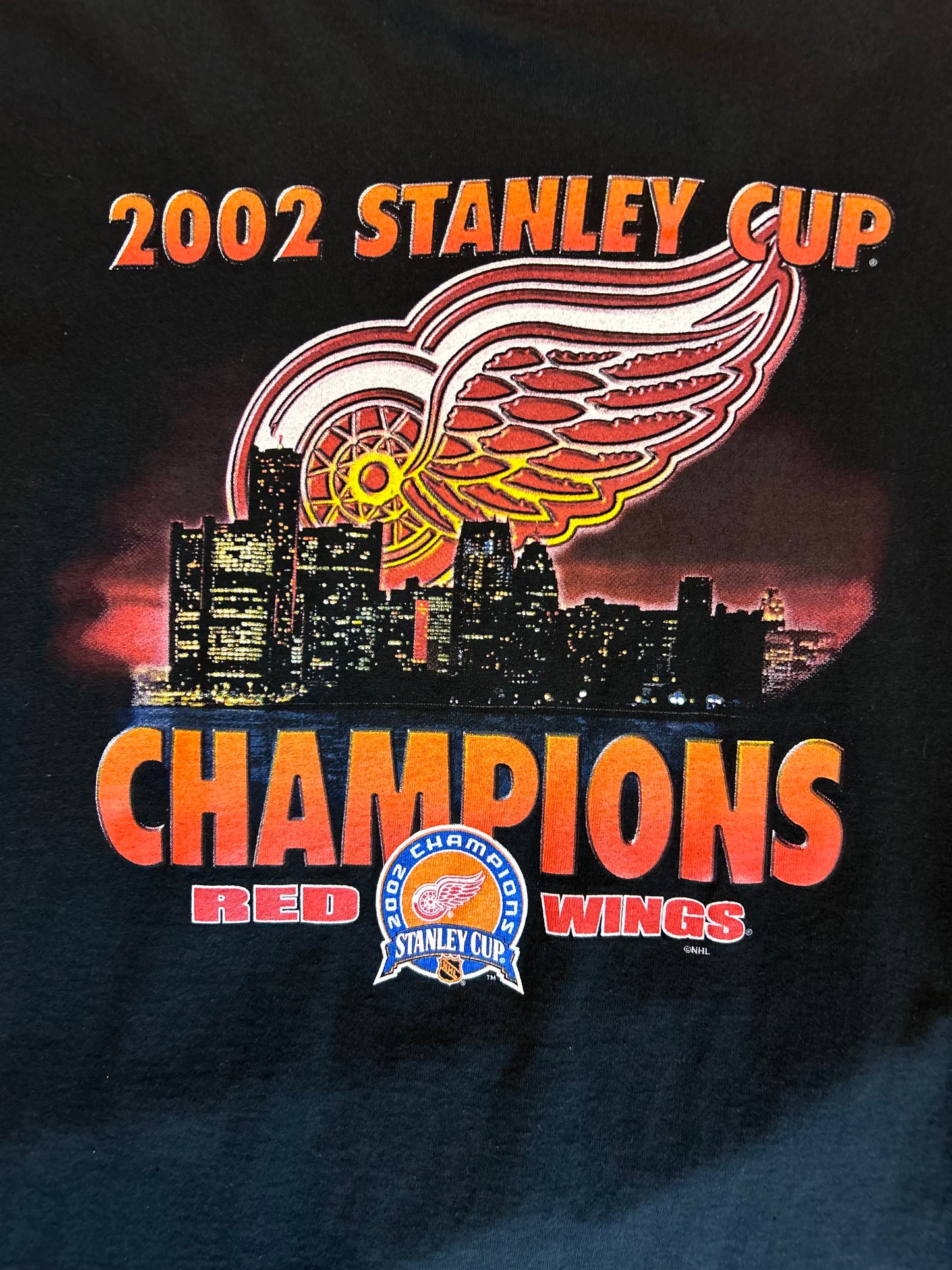 Vintage Detroit Red Wings Championship T-Shirt