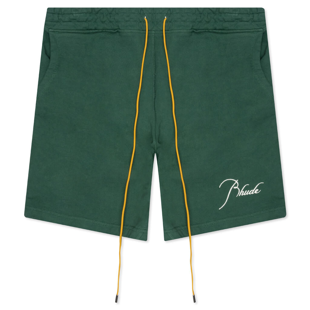 Rhude Heavyweight Sweat Shorts Green