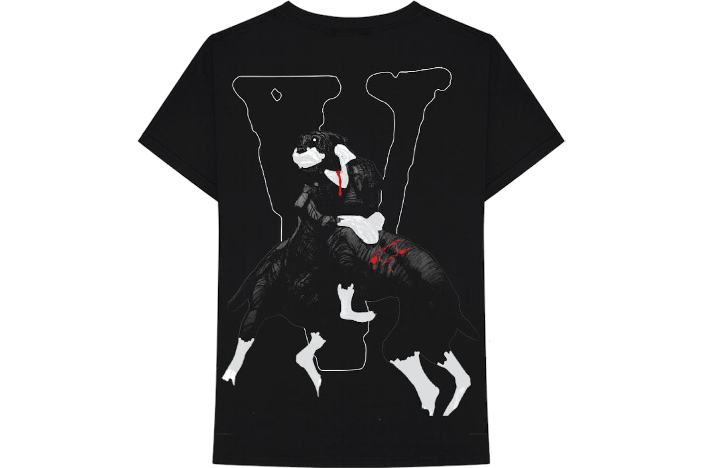 City Morgue x Vlone Dogs Tee (Black)
