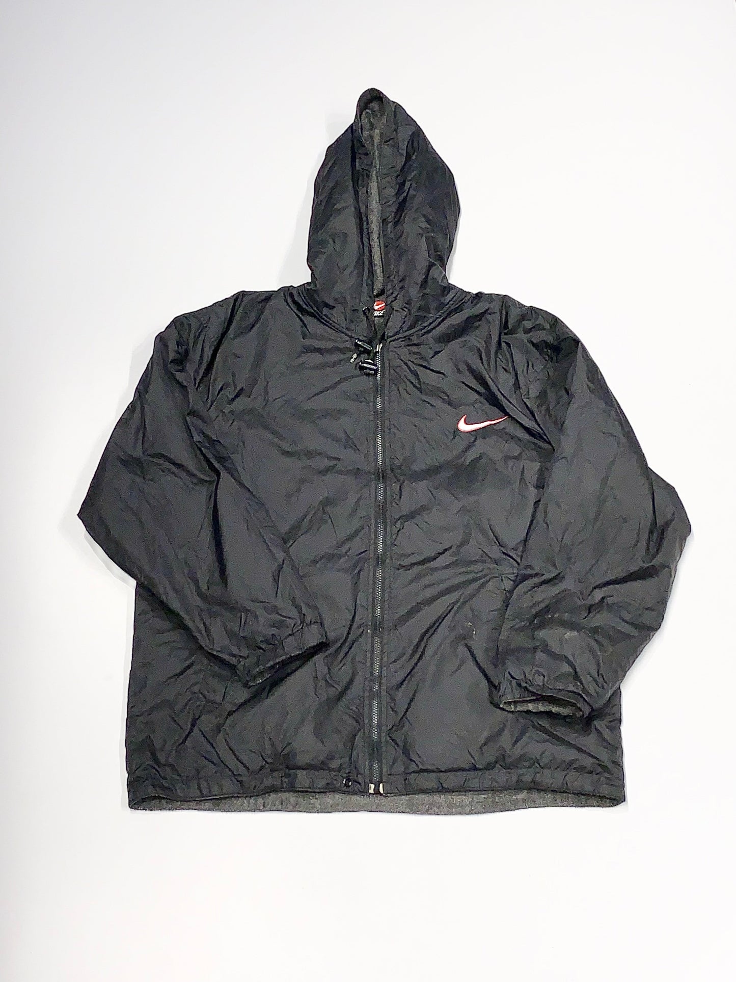 Vintage Nike Swoosh Thermal Jacket Black