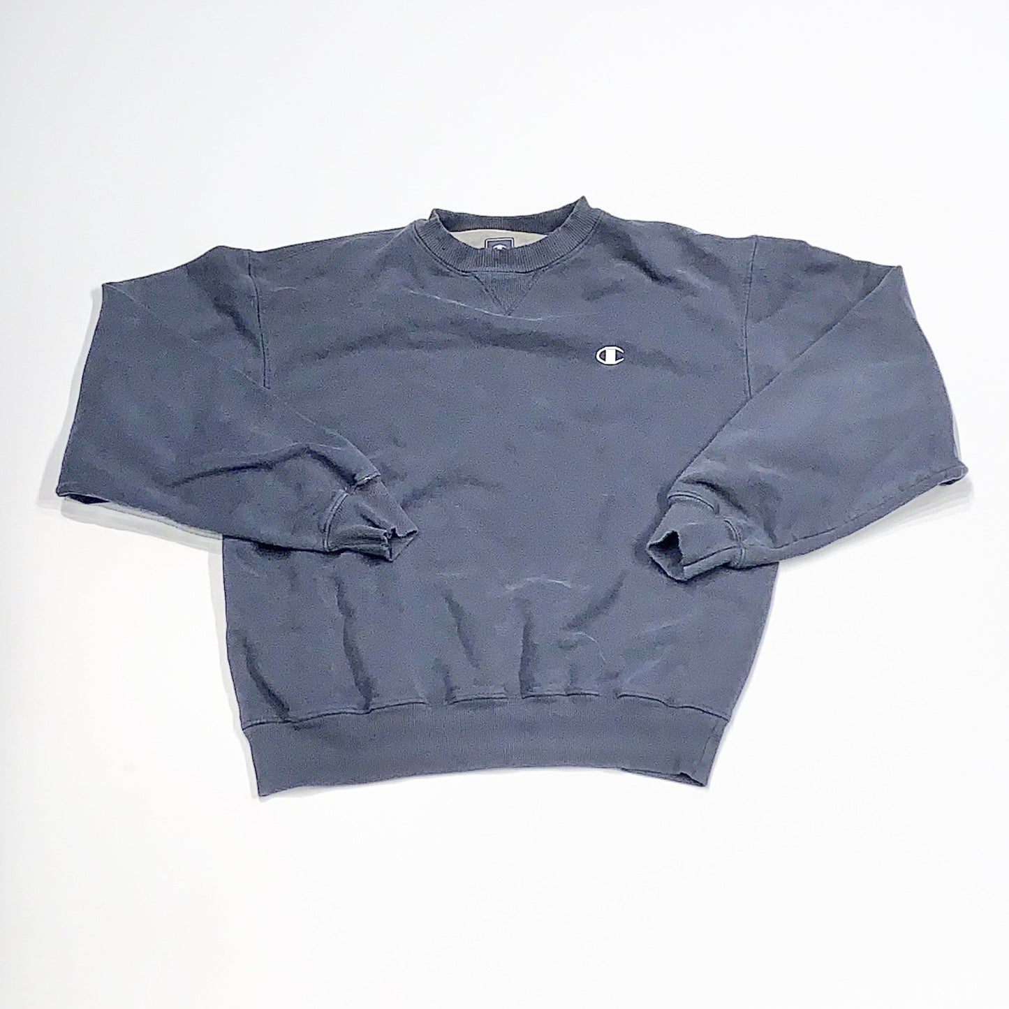 Vintage Champion Crewneck Sweater Navy