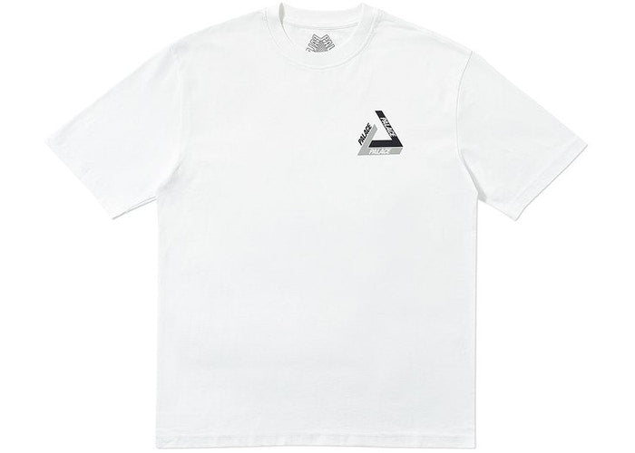 Palace Tri-Shadow T-Shirt White/Grey