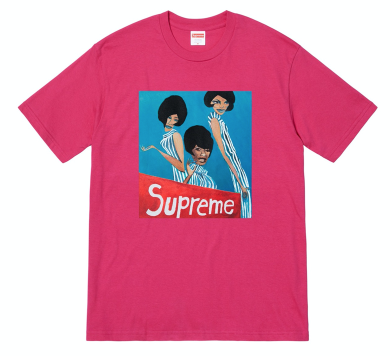 Supreme Group Tee Dark Pink