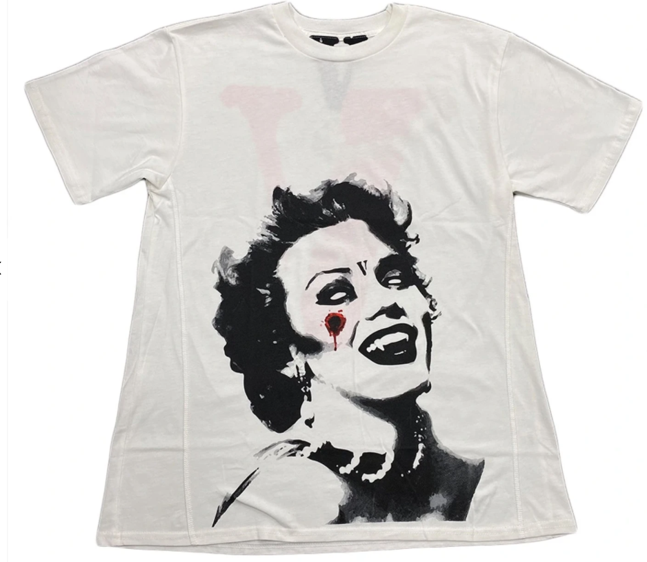 VLONE Marilyn Monroe Vampire Tee (White)