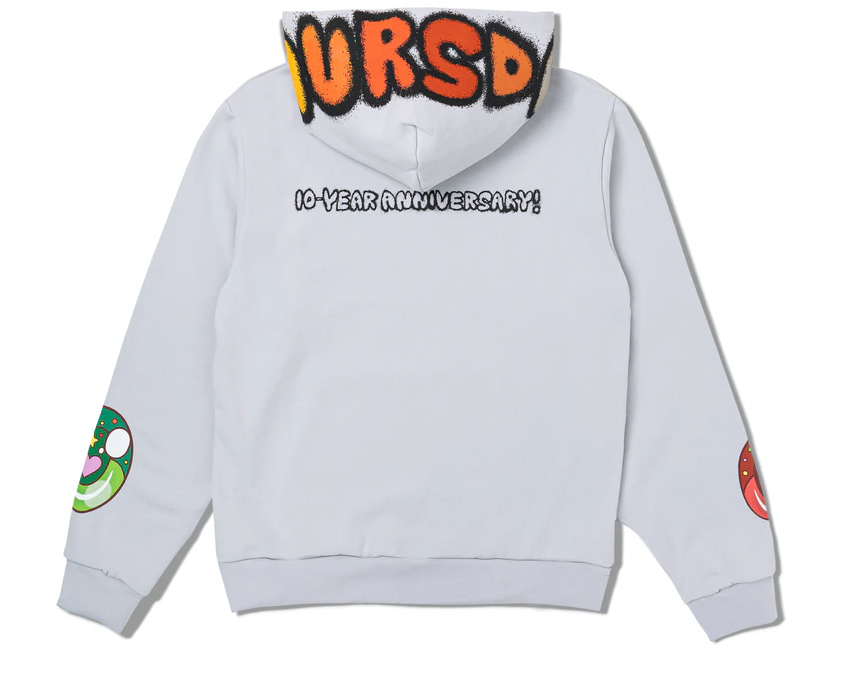 The Weeknd x Mr. Thursday Logo Hoodie White