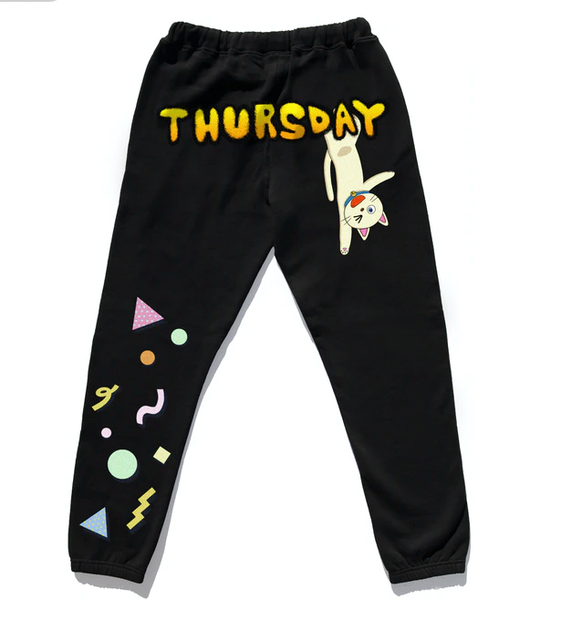 The Weeknd x Mr. Thursday Sweatpants Black