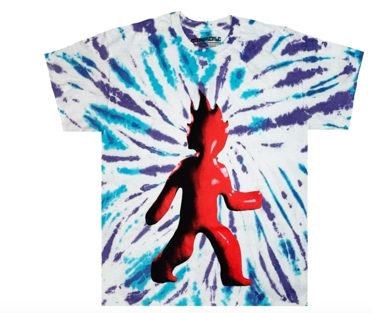 Astroworld Festival 2021 Flame Tie Dye Tee