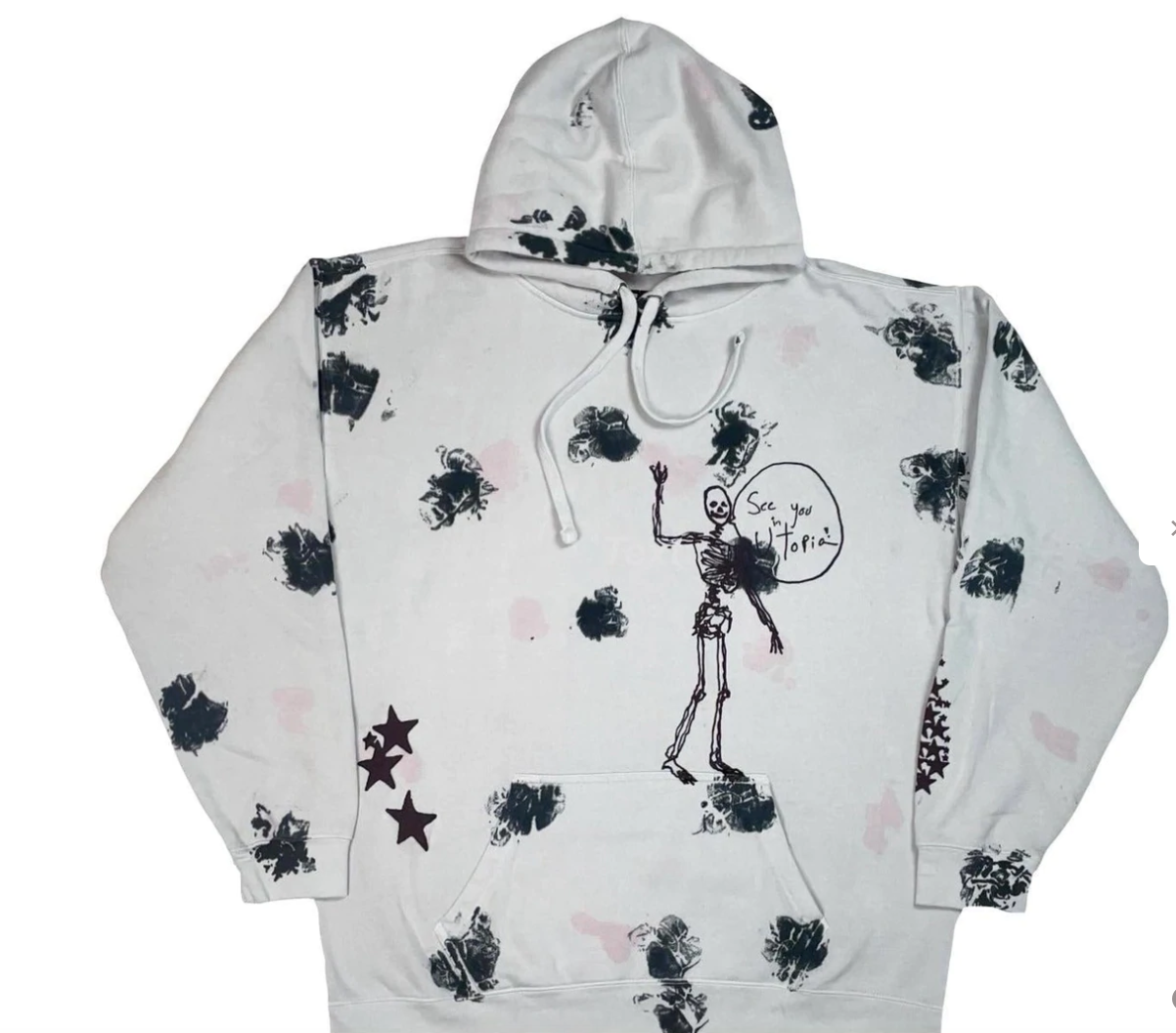 Astroworld Festival 2021 Skeletons Tie Dye Hoodie