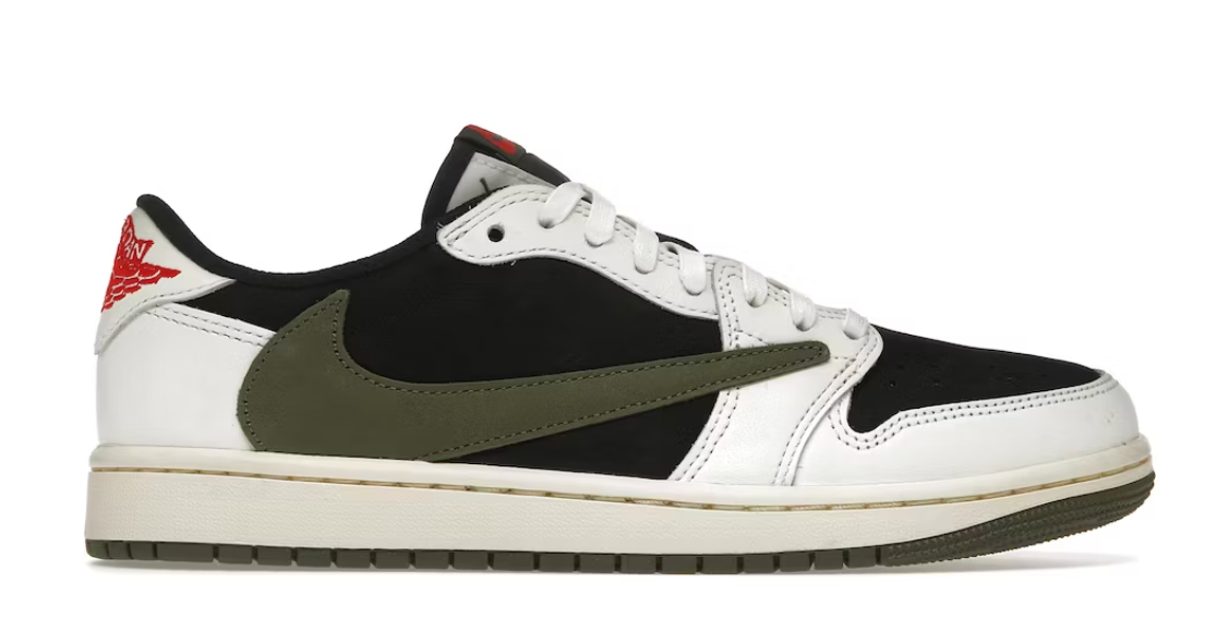 Jordan 1 Retro Low OG SP Travis Scott Olive (Women's)