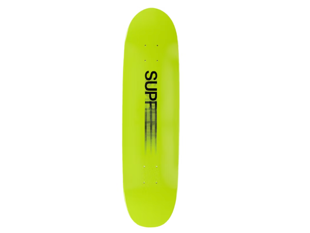 Supreme Motion Logo Cruiser Skateboard Deck Lime
