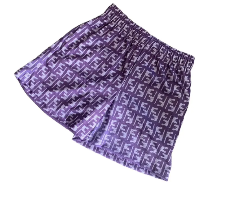 Bravest Studios “Fendi Dark Purple Shorts
