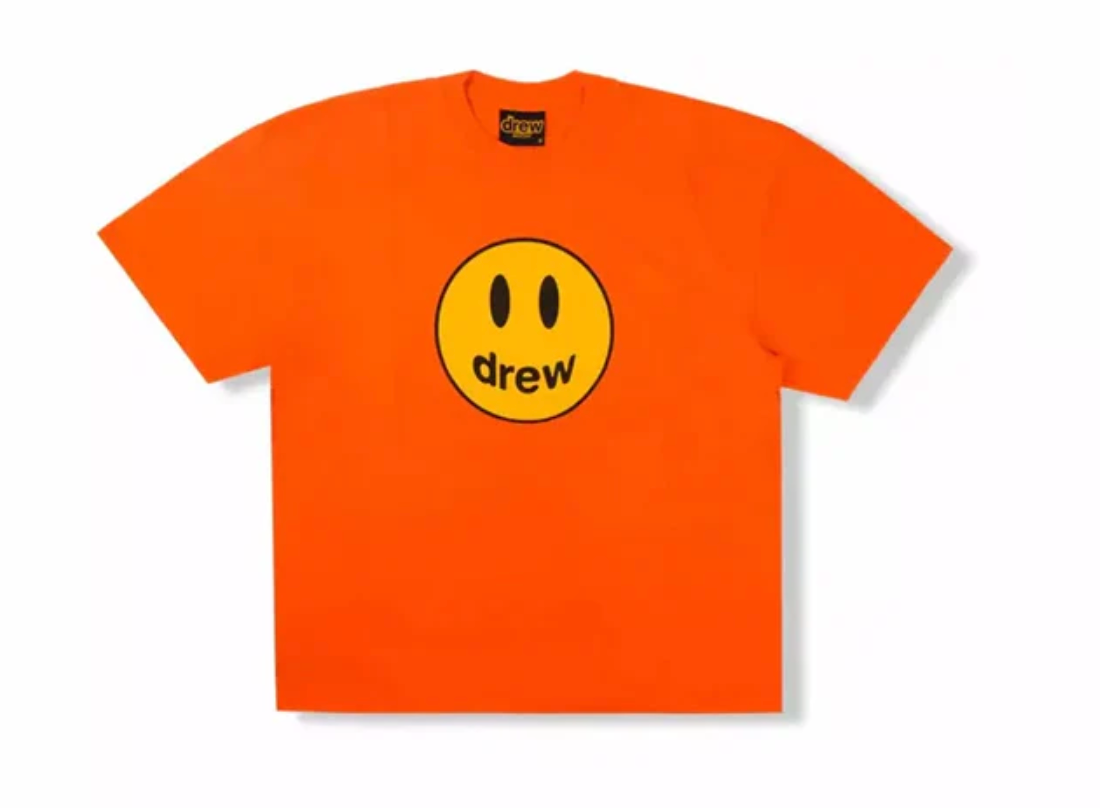 Drew Mascot Short Sleeve Tee "Orange"