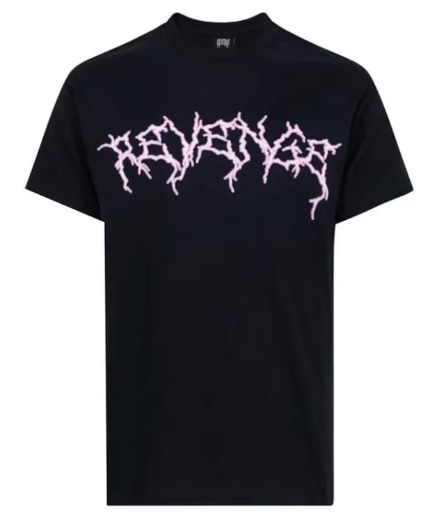 Revenge Lightning Anarchy T-shirt Black