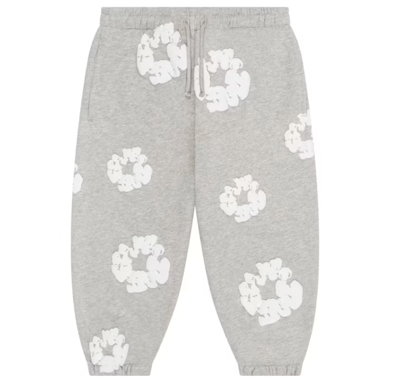 Denim Tears Kids Cotton Wreath Sweatpants Grey