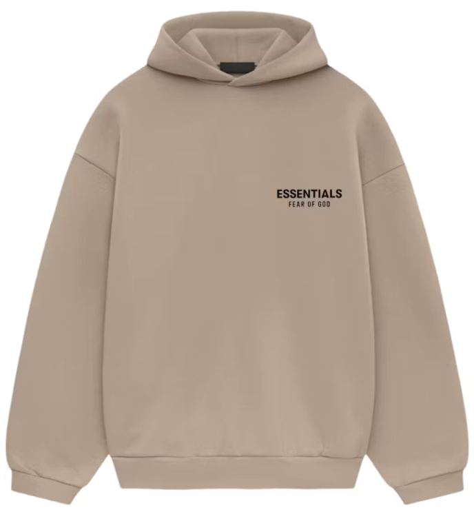 Fear of God Essentials Fleece Hoodie Desert Sand