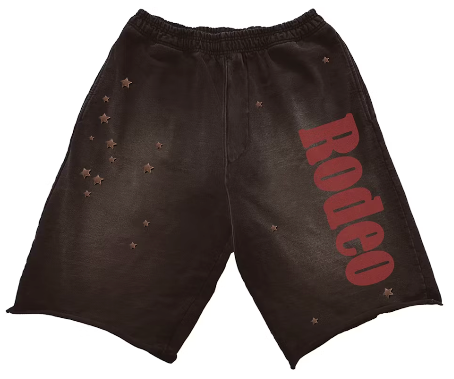Travis Scott Cactus Jack x Sp5der Days Before Rodeo Shorts Black