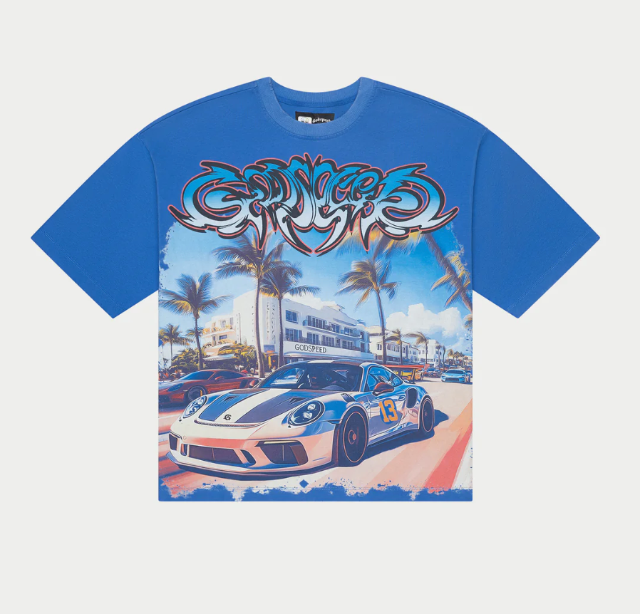 Godspeed Car Meet Miami (Blue Wash)