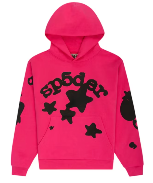 Sp5der Beluga Hoodie Pink