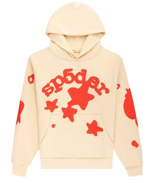 Sp5der Beluga Hoodie Cream