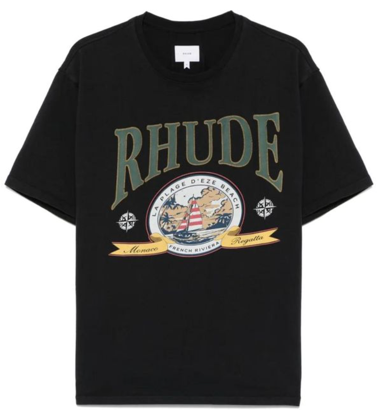 Rhude Monaco Regatta Tee black