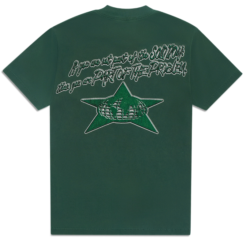 barriers x essential Green Tee