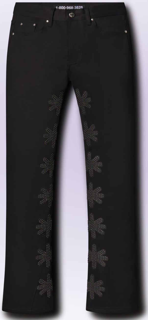 Lost Shdws Denim studded Black/Black