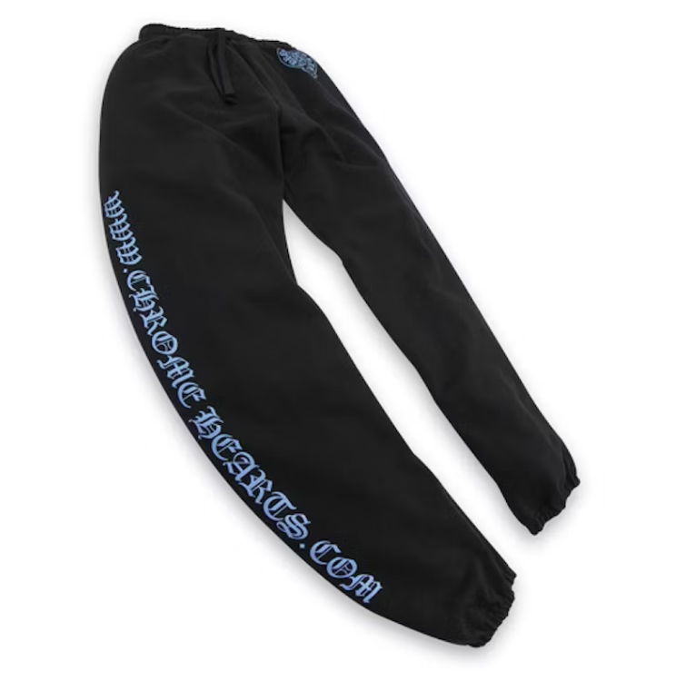 Chrome Hearts Online Exclusive Sweatpants Black/Blue