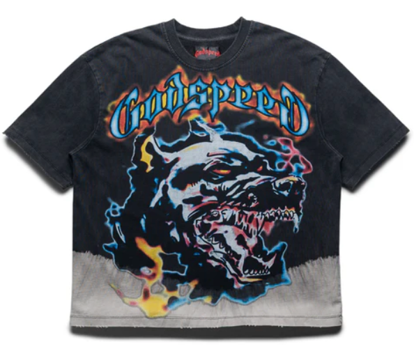 Godspeed New York Off The Leash Tee Black