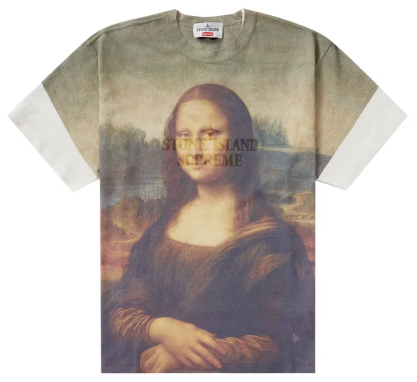 Supreme Stone Island S/S Top Mona Lisa