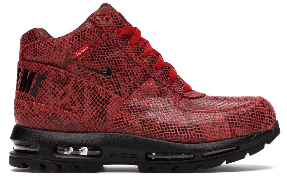 Nike Air Max Goadome Supreme Fire Red