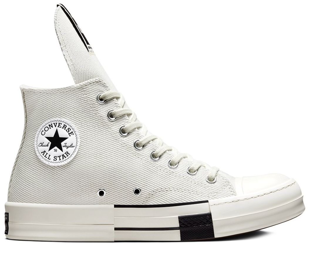 Converse Rick Owens x DRKSHDW DRKSTAR Chuck 70