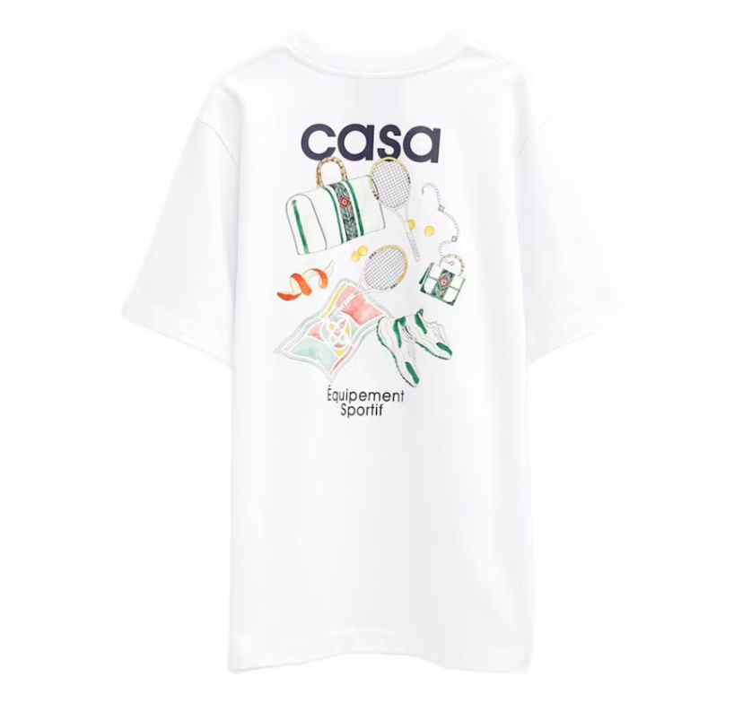 Casablanca Equipement Sportif T-Shirt White