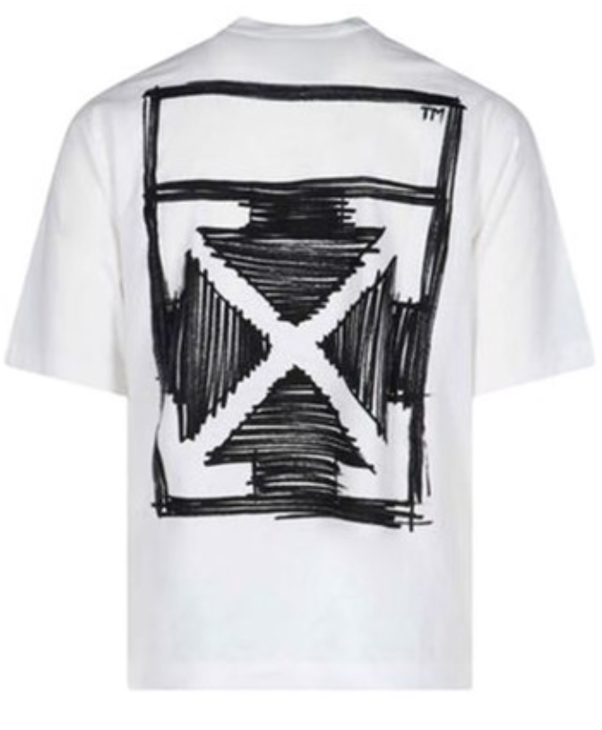 Off-White Scribble Arrow T-Shirt White