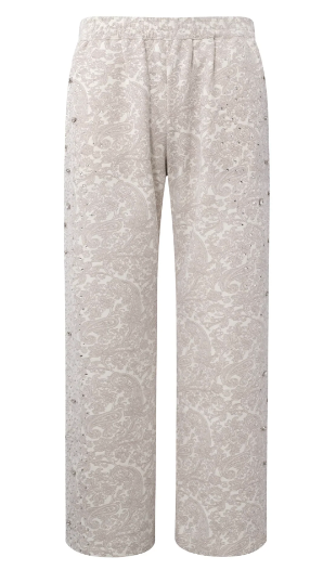 Birth Of Royal Child Cashew Blossom Pearl Sweatpants Cream