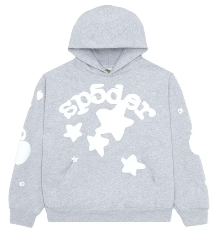 Sp5der Beluga Hoodie Heather Grey