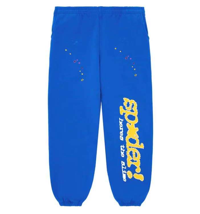 Sp5der TC Sweatpants Blue