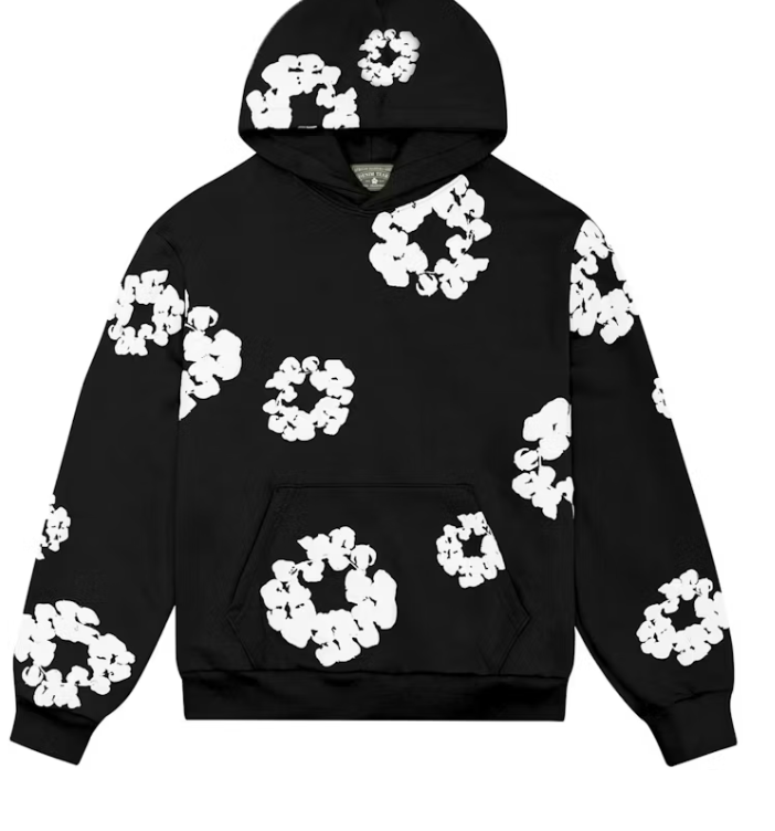 Denim Tears The Cotton Wreath Sweatshirt Black